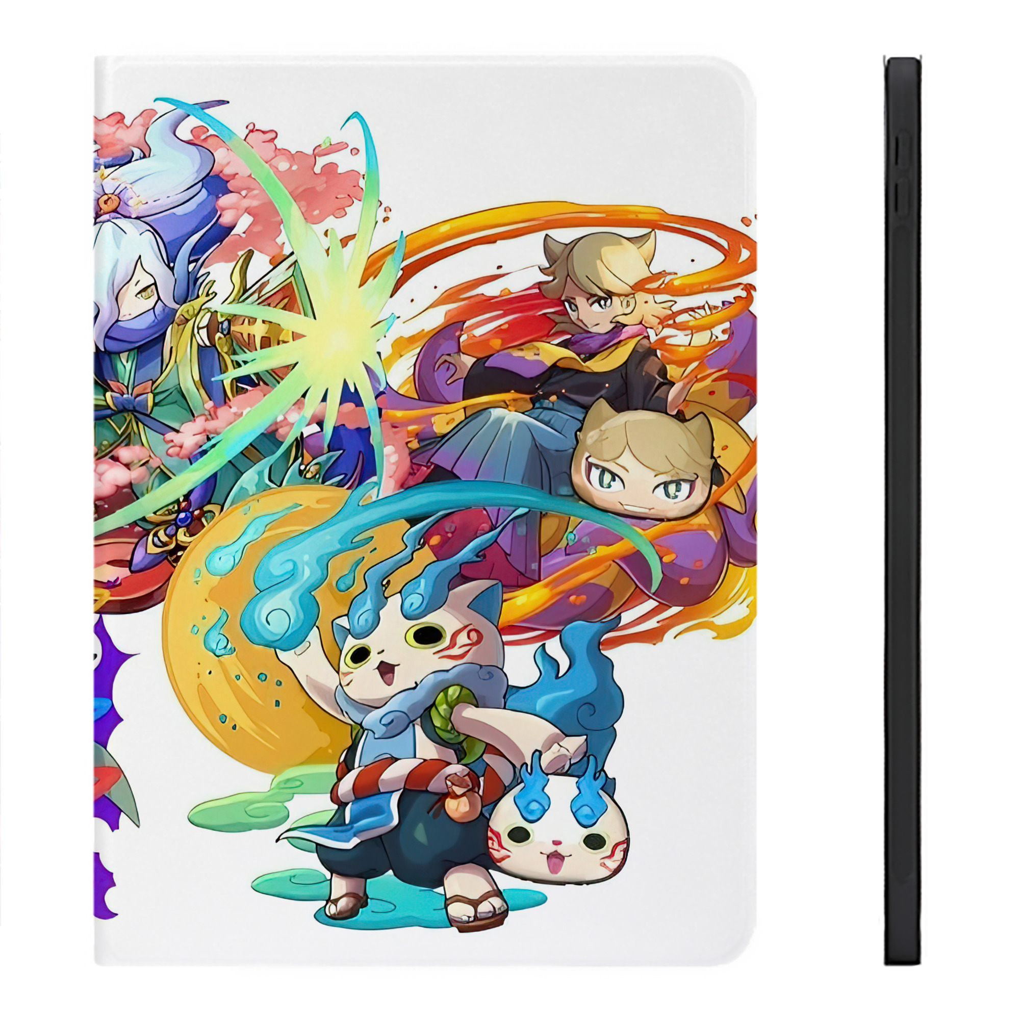 （画像用） 妖怪ウォッチ Yo-kai Watch IPadケース ペンホルダー付き ブックスタイルデザイン